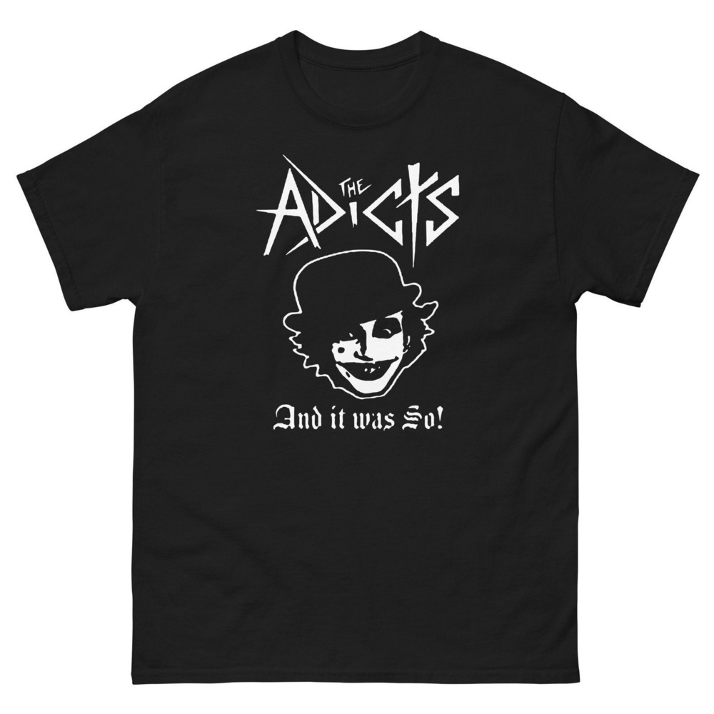 70s British Punk Rock Band Black Classic Tee